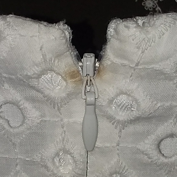 Off-white Crop Dress Top - Picture 8 of 8